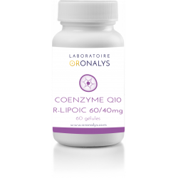 Co-enzym Q10 R-Lipoic 60/40mg